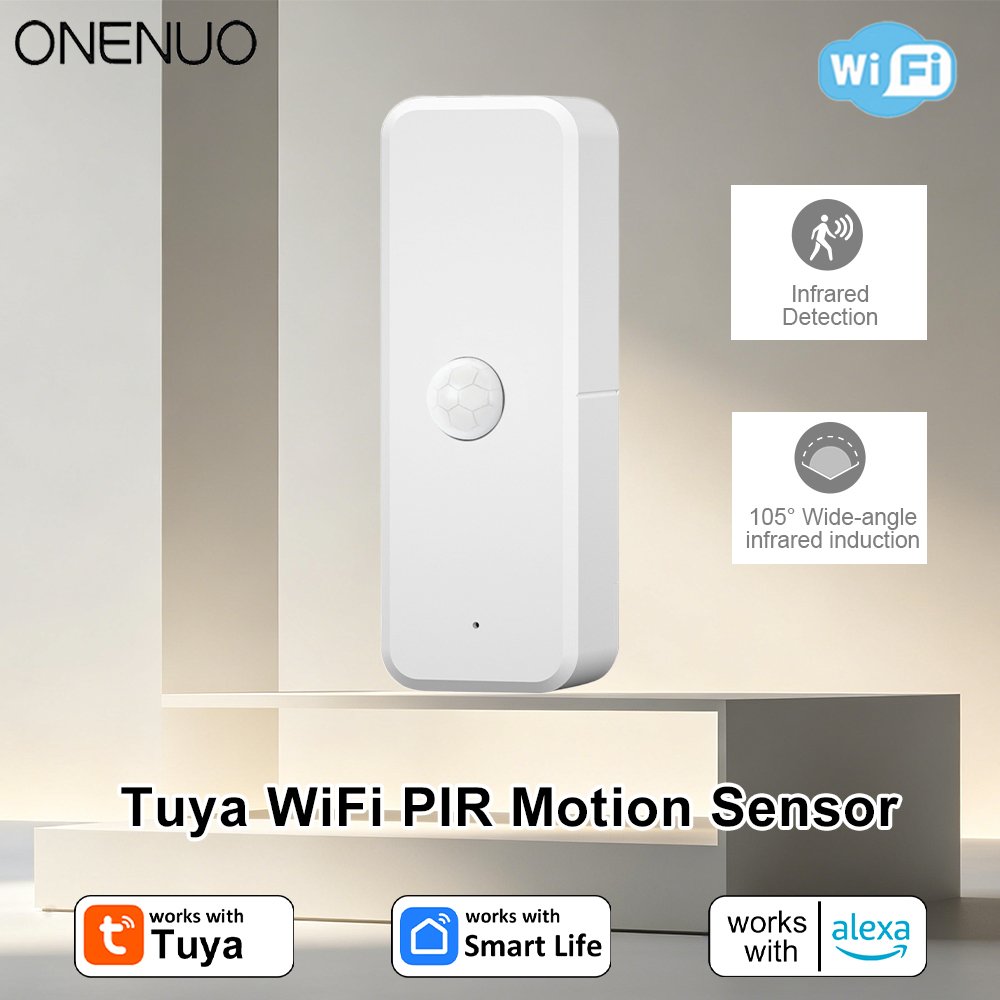 Smart Home Outdoor - Nowy czujnik ruchu PIR WiFi Tuya,