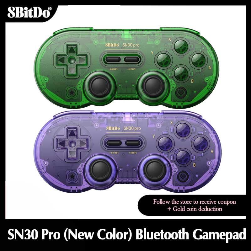 Smart Home Raspberry Pi - 8Bitdo SN30 Pro Bluetooth Gamepad Kontroler