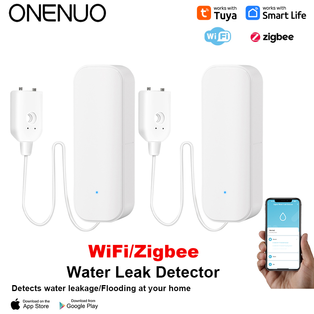 Smart Home Security System - WiFi lub Zigbee Czujnik wycieku wody