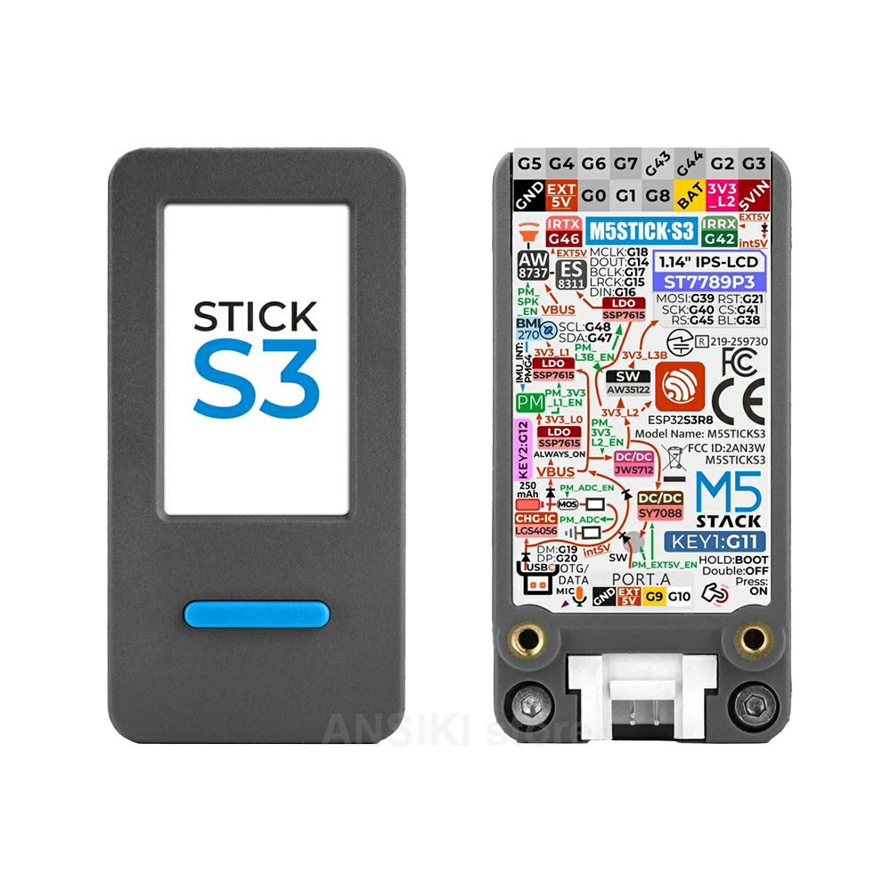 Smart Home Sistem - M5Stack M5StickS3 ESP32-S3 Zestaw do rozwoju
