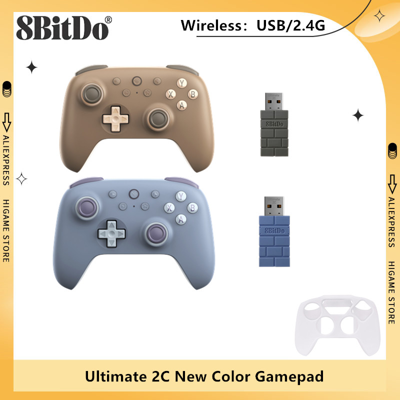 Smart Home Raspberry Pi - 8BitDo Ultimate 2C 2.4G Bezprzewodowy Kontroler