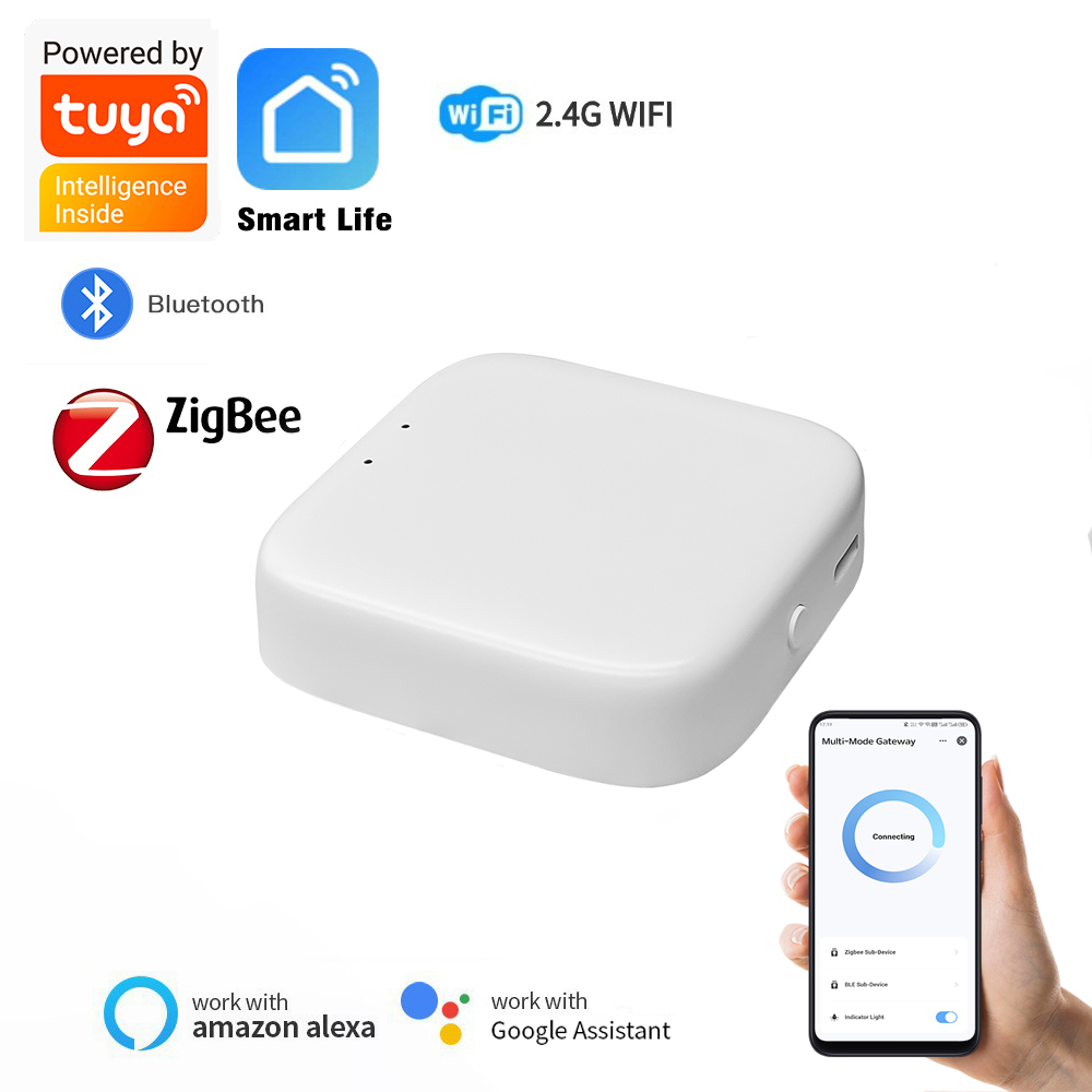 Smart Home Zentrale - Bramka Zigbee Urządzenia Tuya Bluetooth Przewodowy