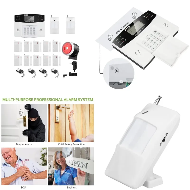 Smart Home Remote Control - Zestaw alarmowy do domu z automatycznym