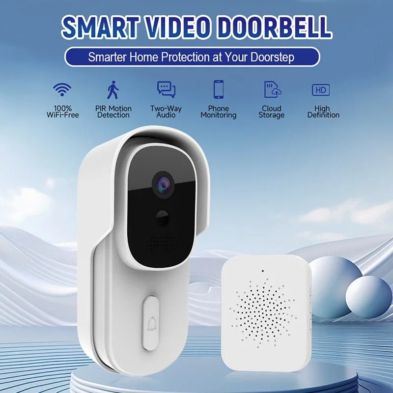 Wifi Doorbell Camera - Szerokokątny wideodomofon WiFi z aplikacją Tuya