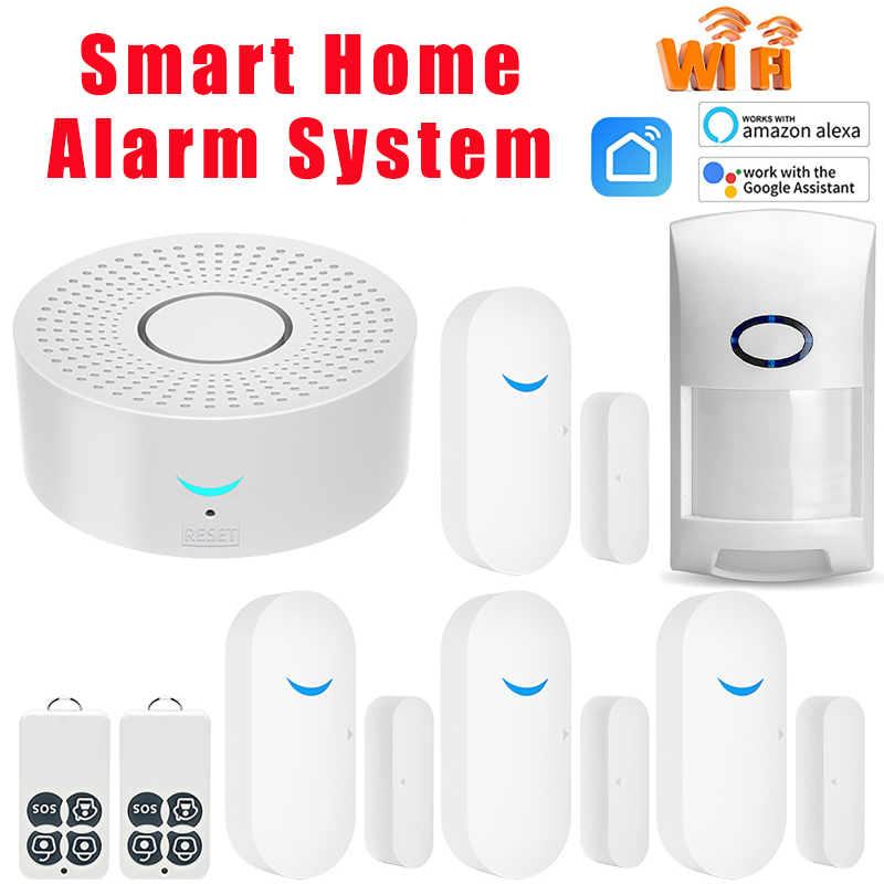 Smart Home Security System - Czujnik otwarcia drzwi/okien 433MHz Smart Home