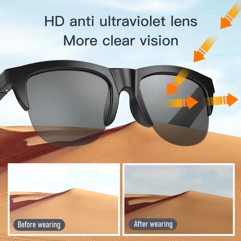 Smart Home Outdoor - Inteligentne okulary przeciwsłoneczne Okulary Bluetooth Call