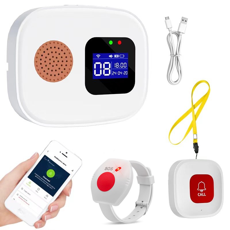 Smart Home Security System - Przycisk alarmowy dla seniorów, system alarmowy