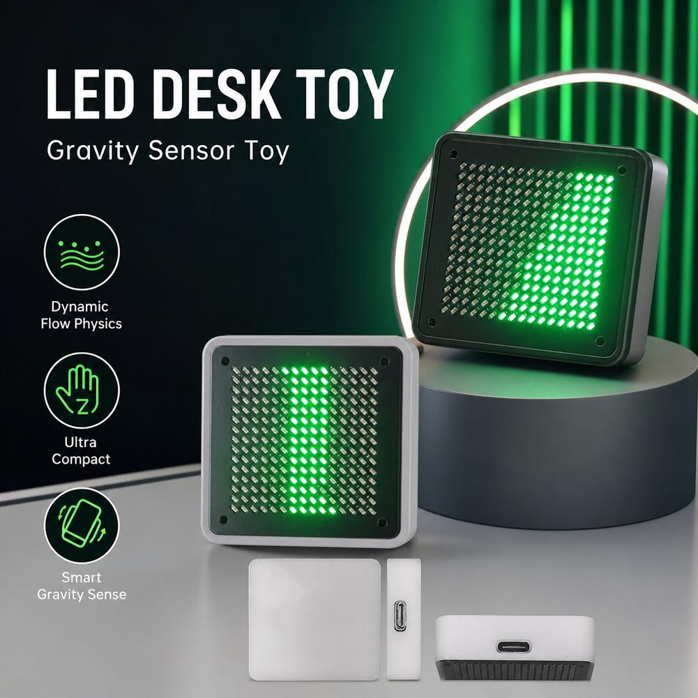 Smart Home Simulation - Zabawka biurkowa LED z symulacją płynu,