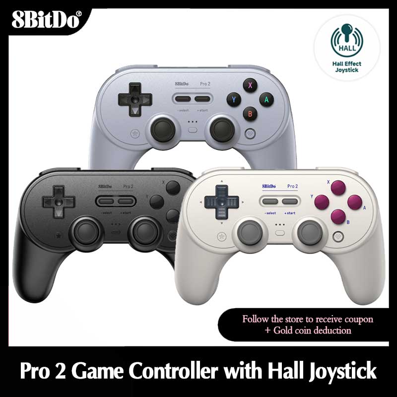 Smart Home Raspberry Pi - 8bitdo Pro2 kontroler gier z Bluetooth