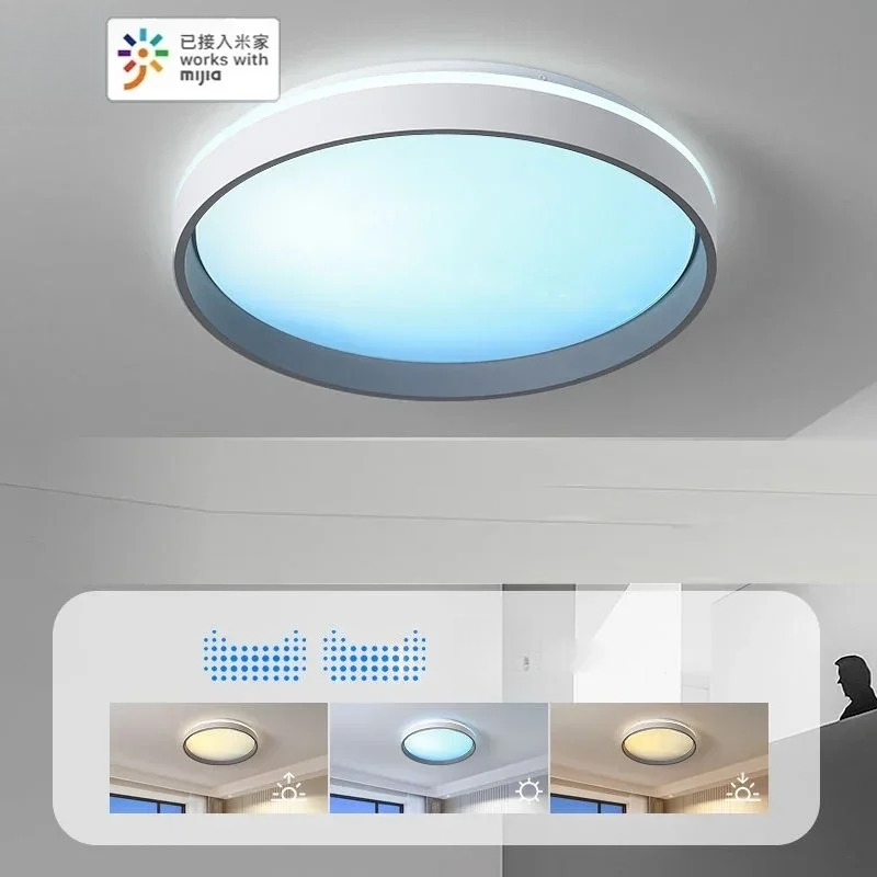 Smart Home Simulation - Inteligentna lampa sufitowa Smart Skylight: Symulacja