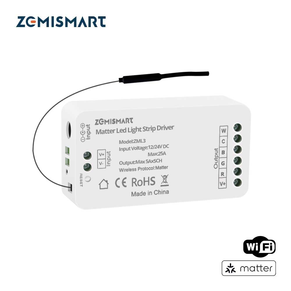 Smart Home Group - Sterownik do taśmy LED Zemismart Matter