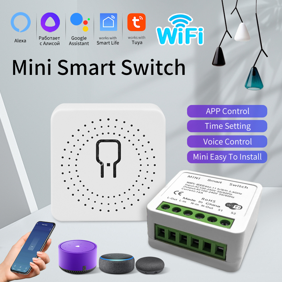 Smart Home Remote Control - Wyłącznik WiFi Tuya Smart 16A 20A