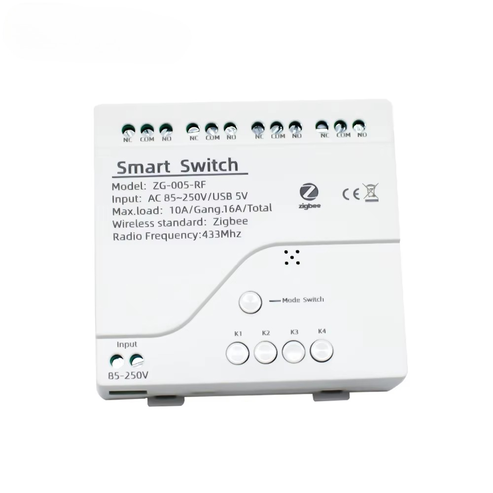 Tuya Smart Switch - Moduł przekaźnikowy Tuya 4CH Zigbee USB