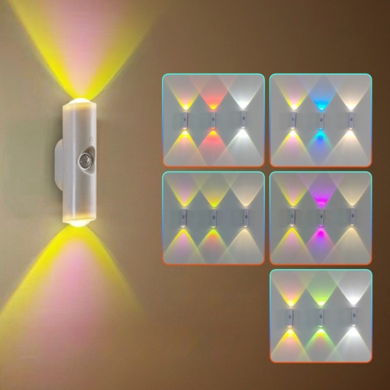Smart Home Decor - Inteligentna lampka nocna RGB z gradientem,