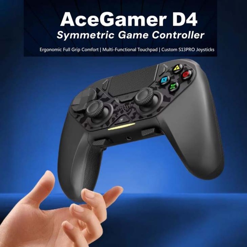 Smart Home Raspberry Pi - Bezprzewodowy kontroler Steam AceGamer D4 Symetryczny