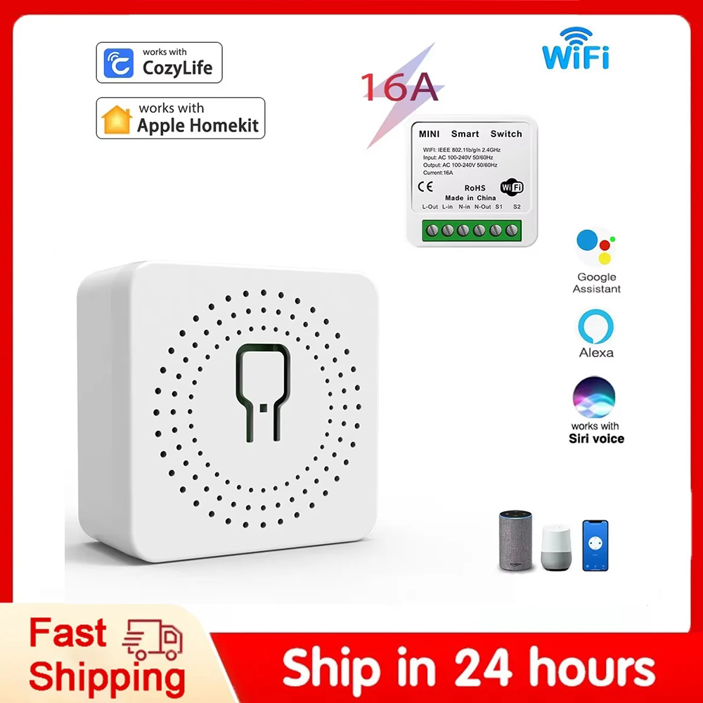 Smart Home Group - Inteligentny przełącznik Mini Wifi przekaźnik wyłącznik