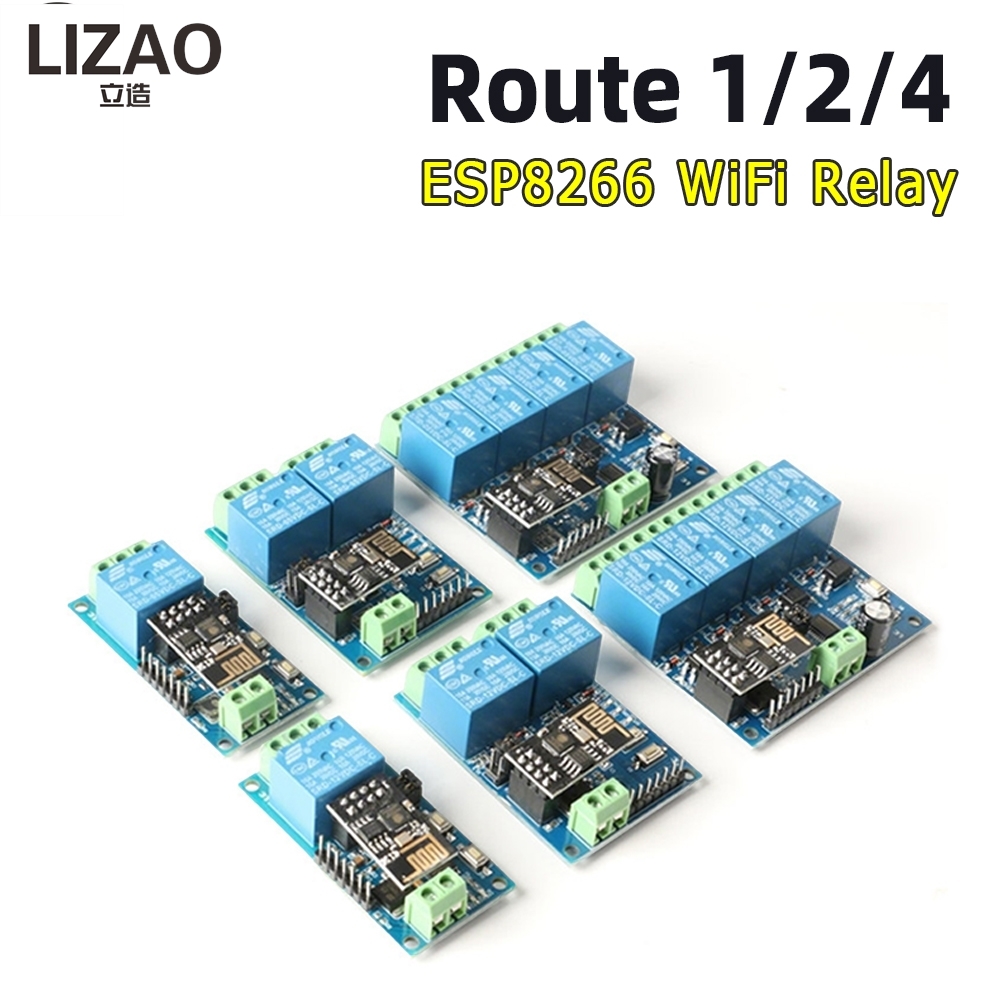 Moduł przekaźnikowy WiFi ESP82 – Smart Home Model Project recenzja i cena