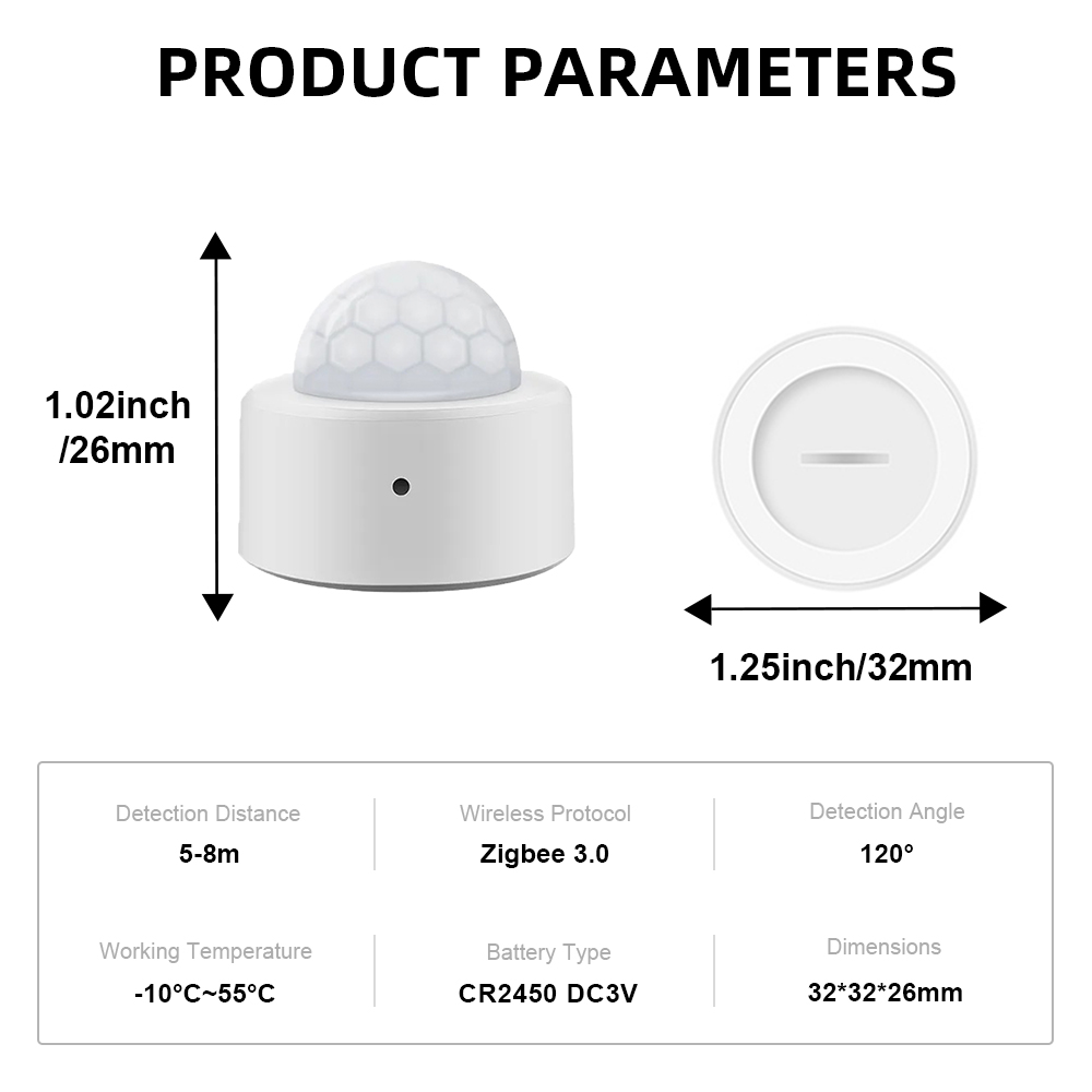 Czujnik światła Tuya ZigBee, c – Smart Home Gadgets recenzja i cena