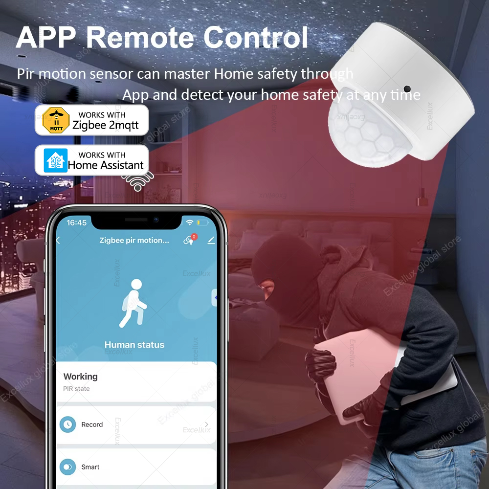 ZigBee czujnik ruchu PIR Mini  – Smart Home Sistem recenzja i cena