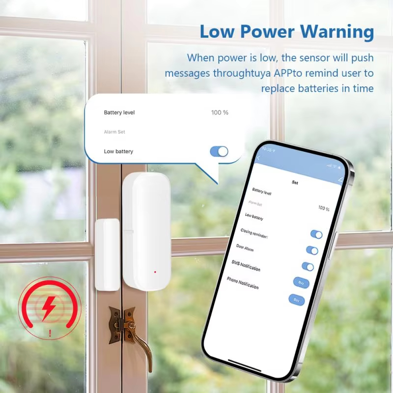 Czujnik otwarcia drzwi/okna Zi – Smart Home Security System recenzja i cena