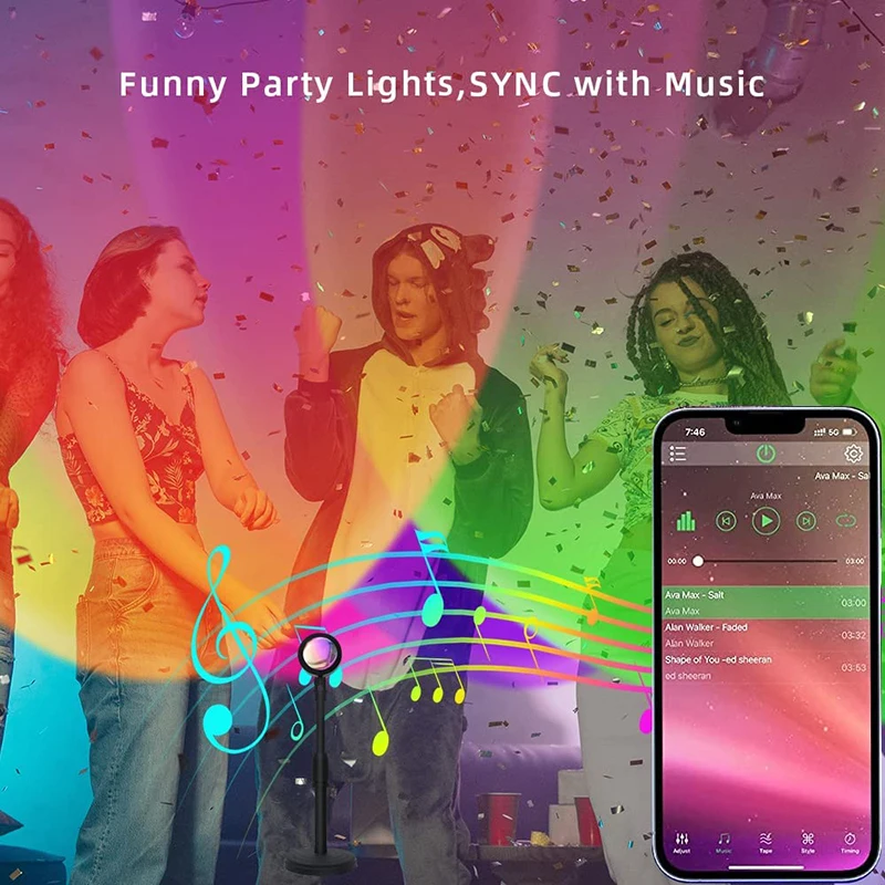Inteligentna dioda LED lampa z – Smart Home Decor recenzja i cena