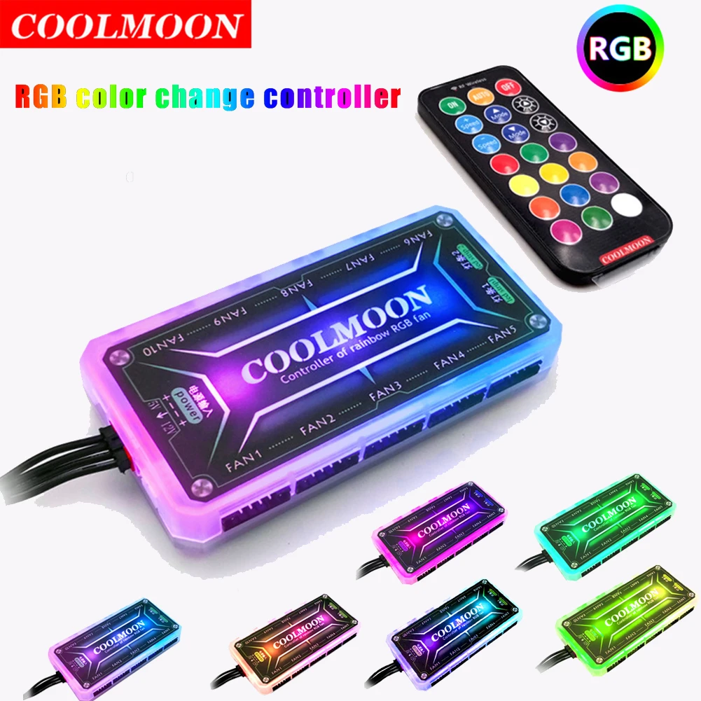 Kontroler COOLMOON ARGB 12V 5A – Smart Home Gadgets recenzja i cena