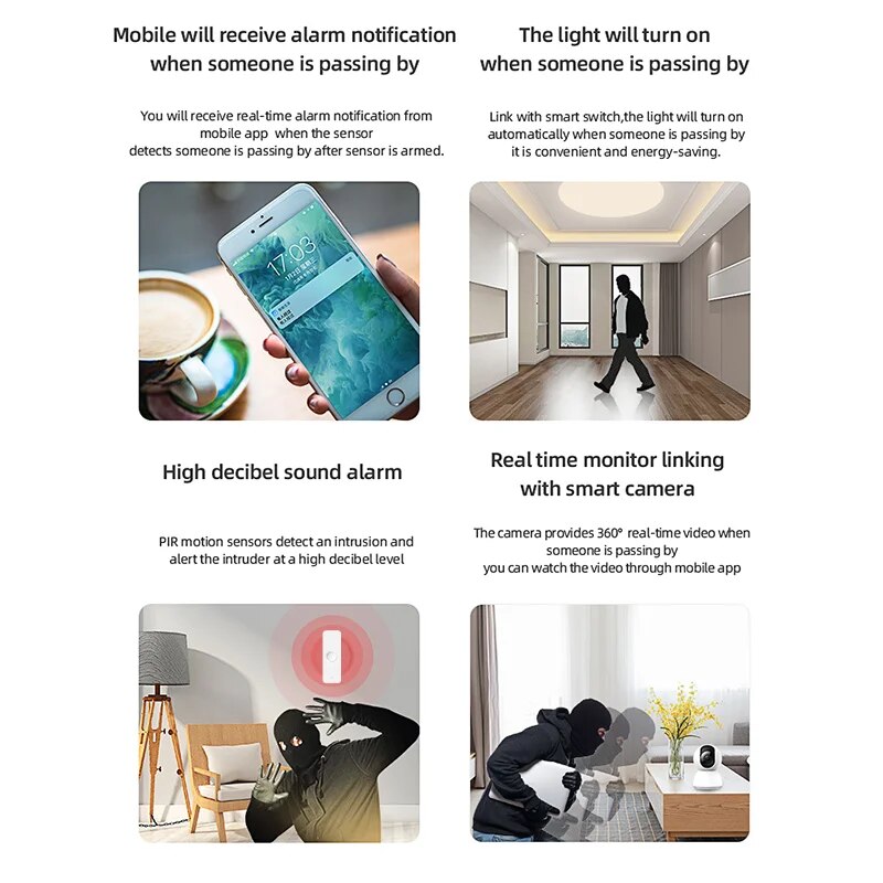 Tuya WiFi Zigbee PIR Motion Se – Smart Home Outdoor recenzja i cena