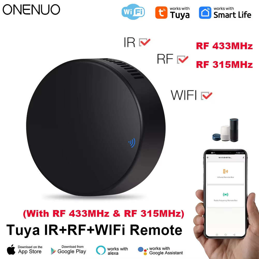 Tuya WiFi RF IR Remote Control – Smart Home Gadgets recenzja i cena