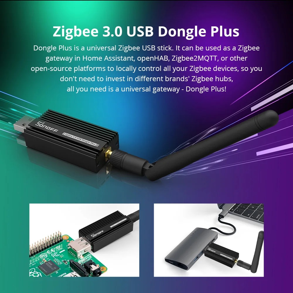 Sonoff Zigbee 3.0 USB Dongle P – Smart Home Zentrale recenzja i cena