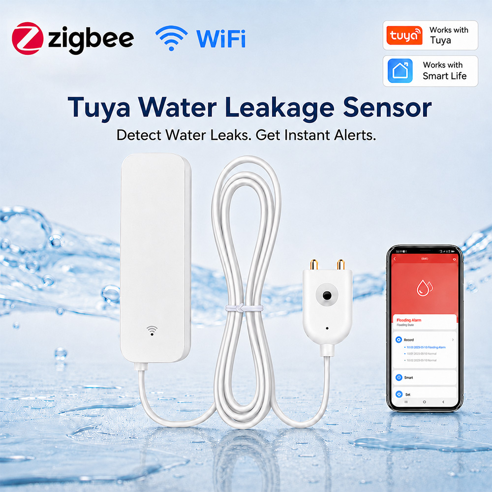 Czujnik wycieku wody ZigBee Wi – Smart Home Sistem recenzja i cena