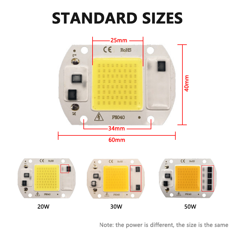 3000K 6000K LED COB Chip oświe – Smart Home Outdoor recenzja i cena