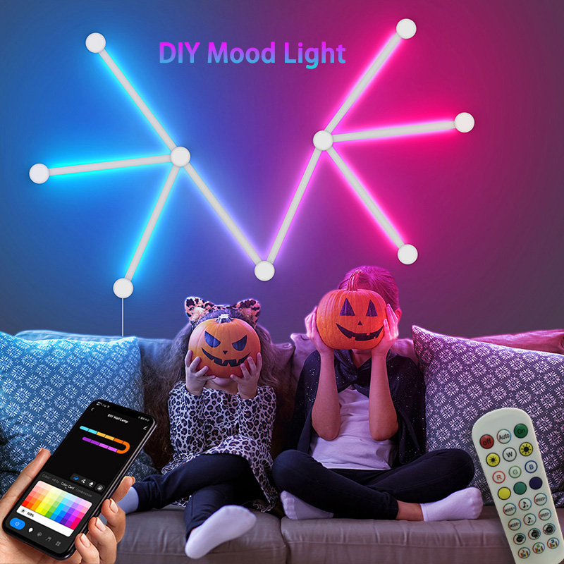 Inteligentna lampa ścienna RGB – Smart Home Decor recenzja i cena