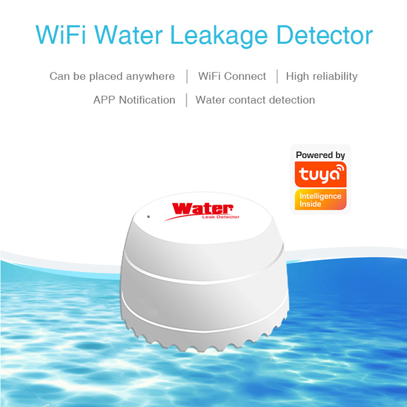 Czujnik wycieku wody WiFi Tuya – Smart Home Security System recenzja i cena