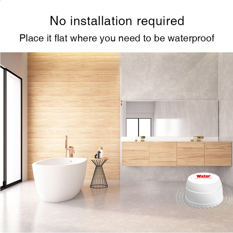 Czujnik wycieku wody WiFi Tuya – Smart Home Security System recenzja i cena
