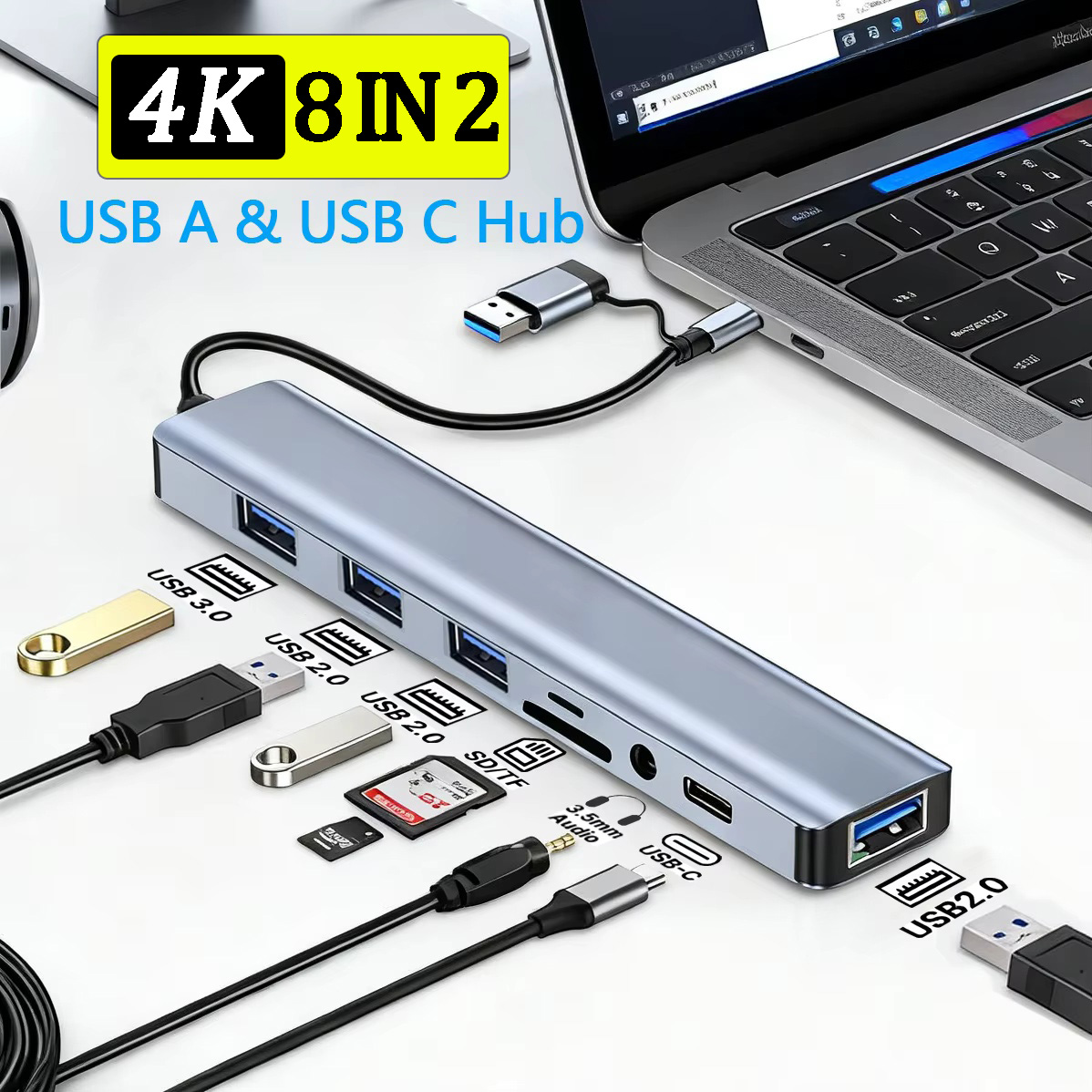 Hub USB-C 8 w 2, Rozdzielacz U – Smart Home Hub 2 recenzja i cena