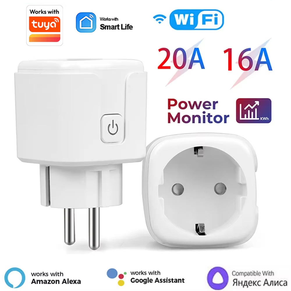 Inteligentne gniazdko WiFi 20A – Smart Home Energy App recenzja i cena