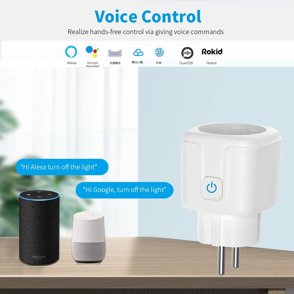 Inteligentne gniazdko WiFi 20A – Smart Home Energy App recenzja i cena