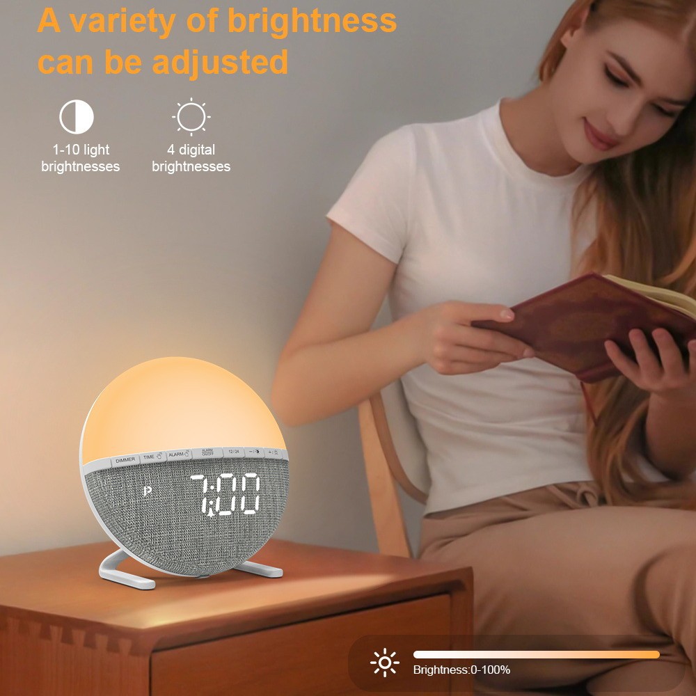 LED-owy budzik ze światłem świ – Smart Home Simulation recenzja i cena