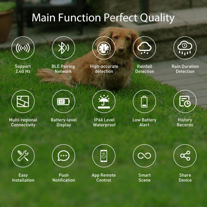 Czujnik deszczu WiFi Wykrywani – Smart Home Outdoor recenzja i cena
