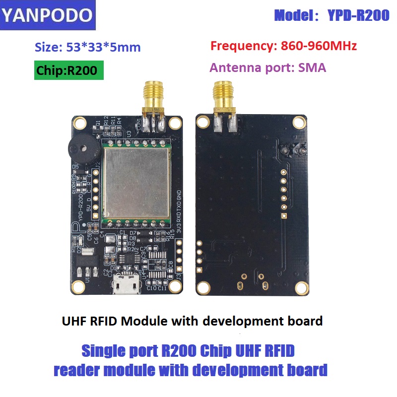 Moduł czytnika RFID UHF z chip – Smart Home Raspberry Pi recenzja i cena