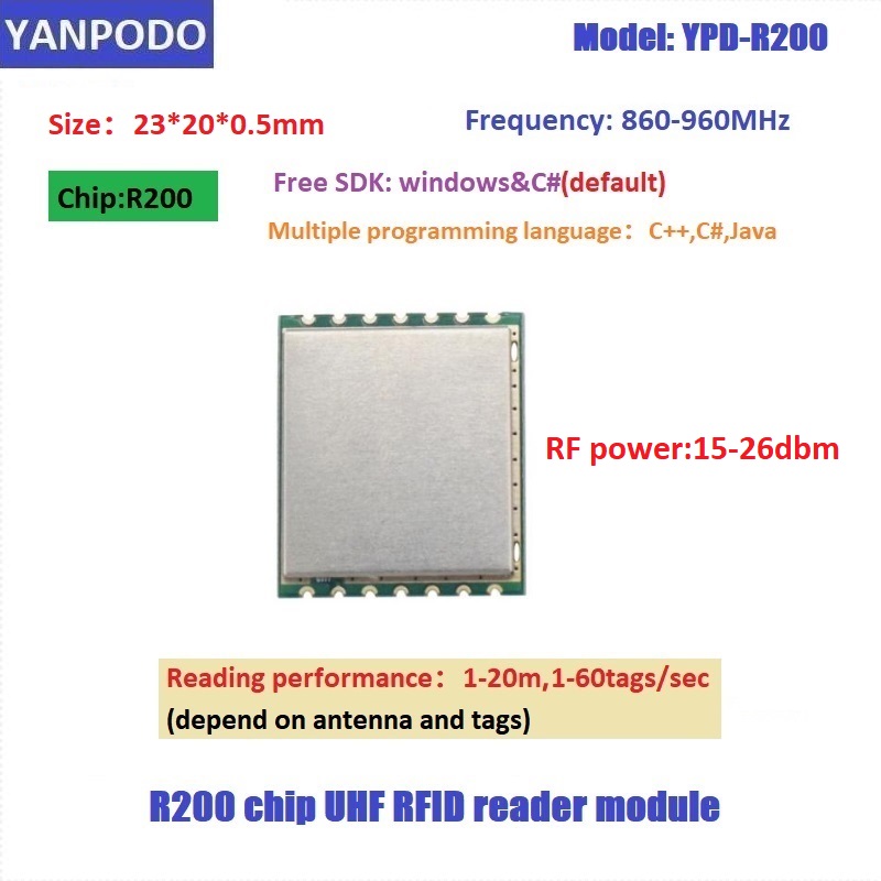 Moduł czytnika RFID UHF z chip – Smart Home Raspberry Pi recenzja i cena