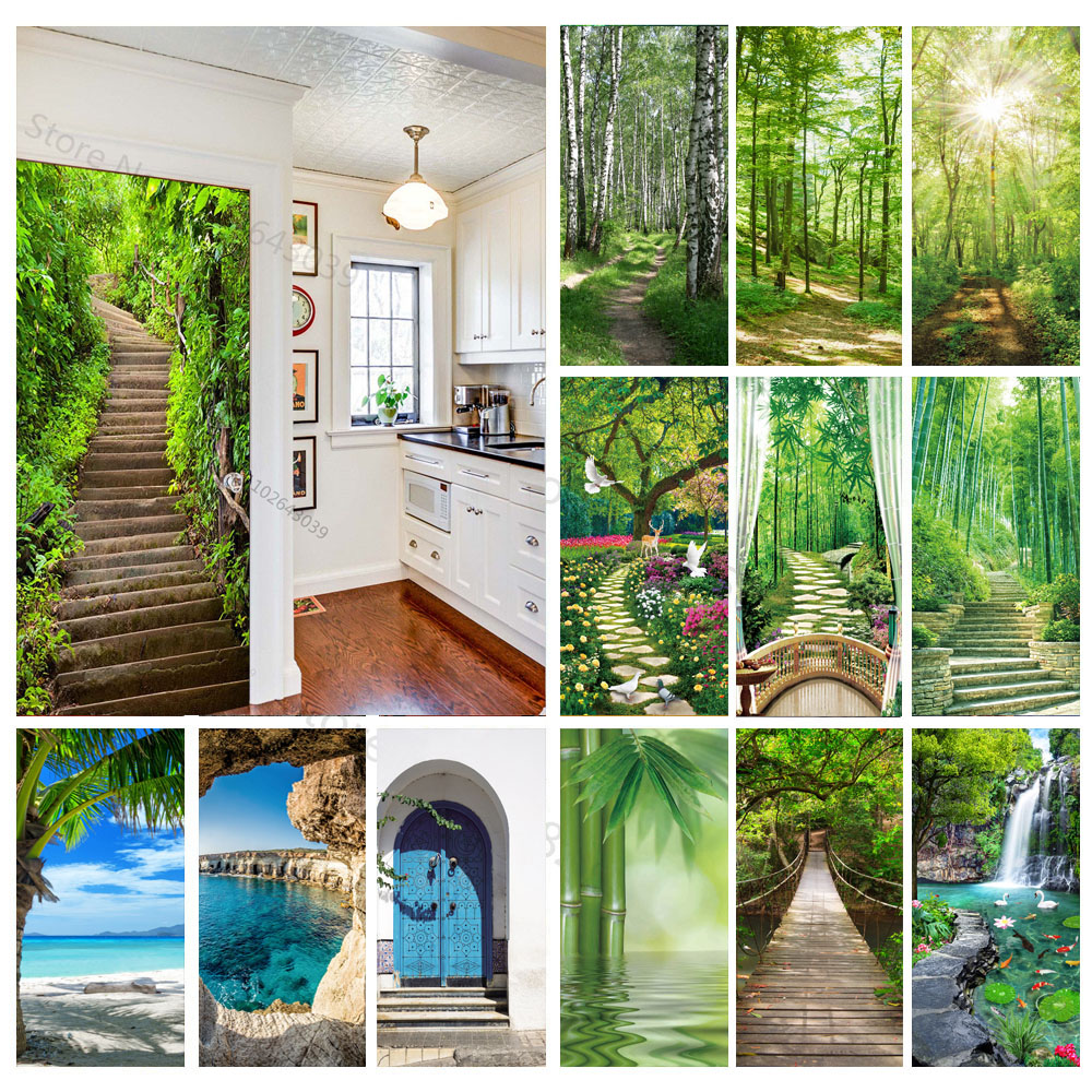 Steps Forest 3D Naklejki na dr – Smart Home Decor recenzja i cena