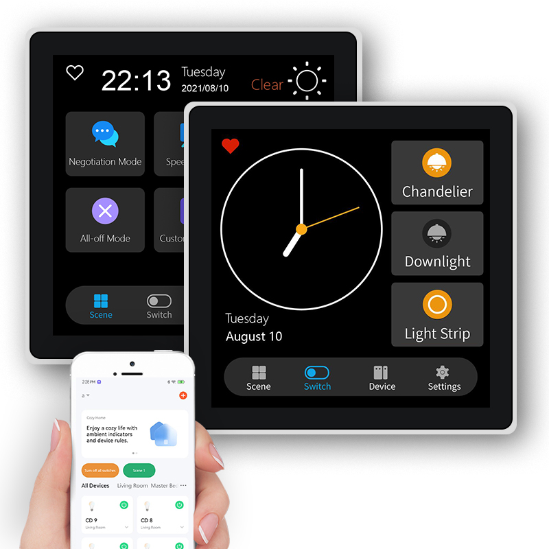 FUERS 4-calowy ekran dotykowy  – Smart Home Gadgets recenzja i cena