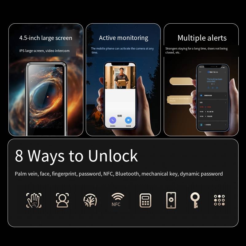 Inteligentny zamek elektronicz – Wifi Doorbell Camera recenzja i cena