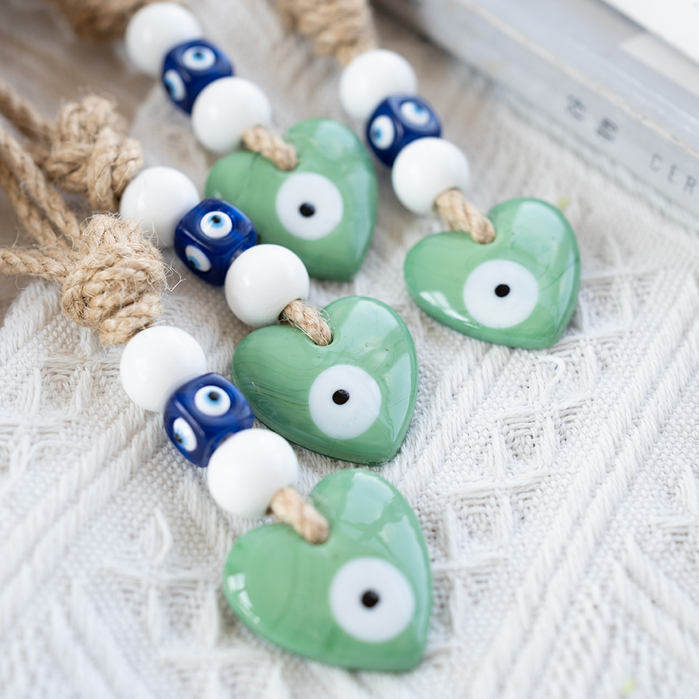 Evil Eye Ręcznie pleciona lina – Smart Home Decor recenzja i cena