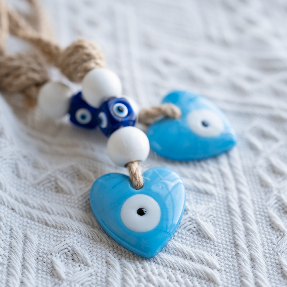 Evil Eye Ręcznie pleciona lina – Smart Home Decor recenzja i cena