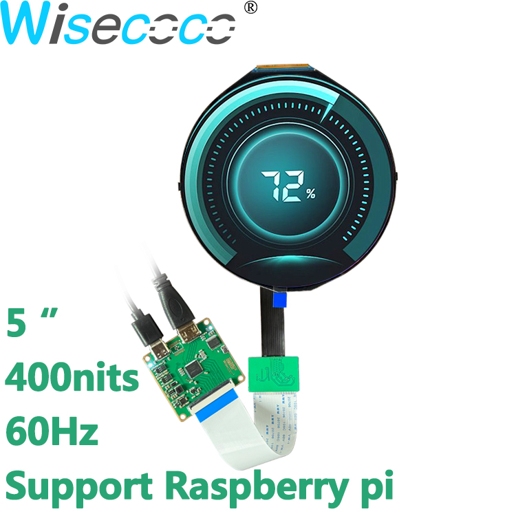 5-calowy okrągły wyświetlacz L – Smart Home Raspberry Pi recenzja i cena
