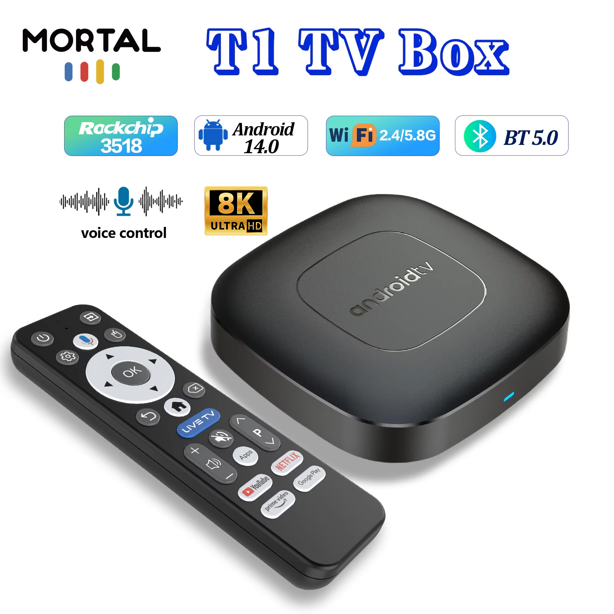 Smart TV Box T1 Android 14.0 R – Smart Home Ui recenzja i cena