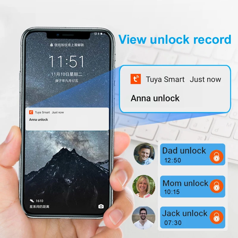 Zamek na odcisk palca Bluetoot – Smart Home Group recenzja i cena